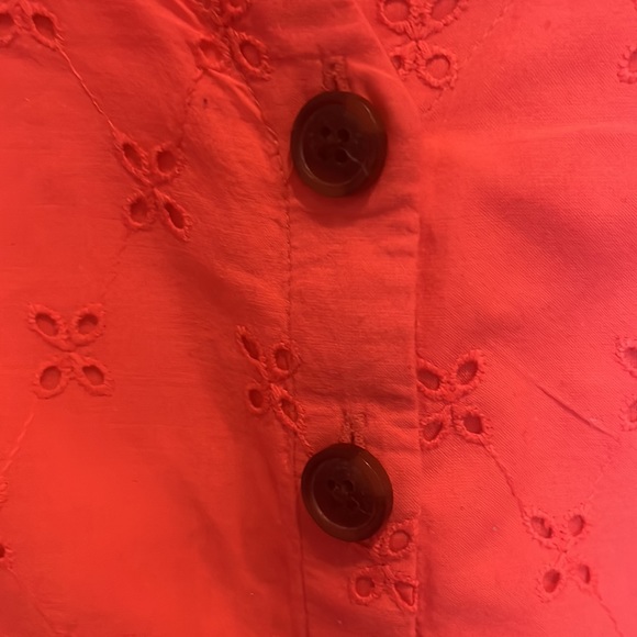 Super cute and playful eyelet dress from LOFT!! - Picture 4 of 6